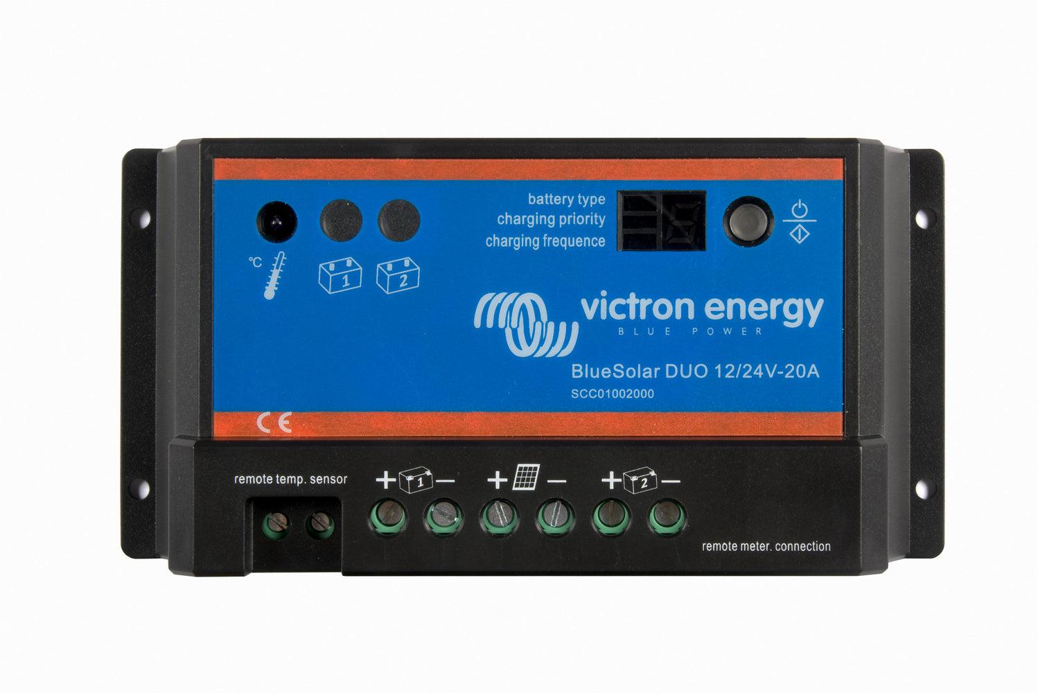 Victron BlueSolar PWM DUO-LCD&USB 12/24V-20A - Livestainable.co.za