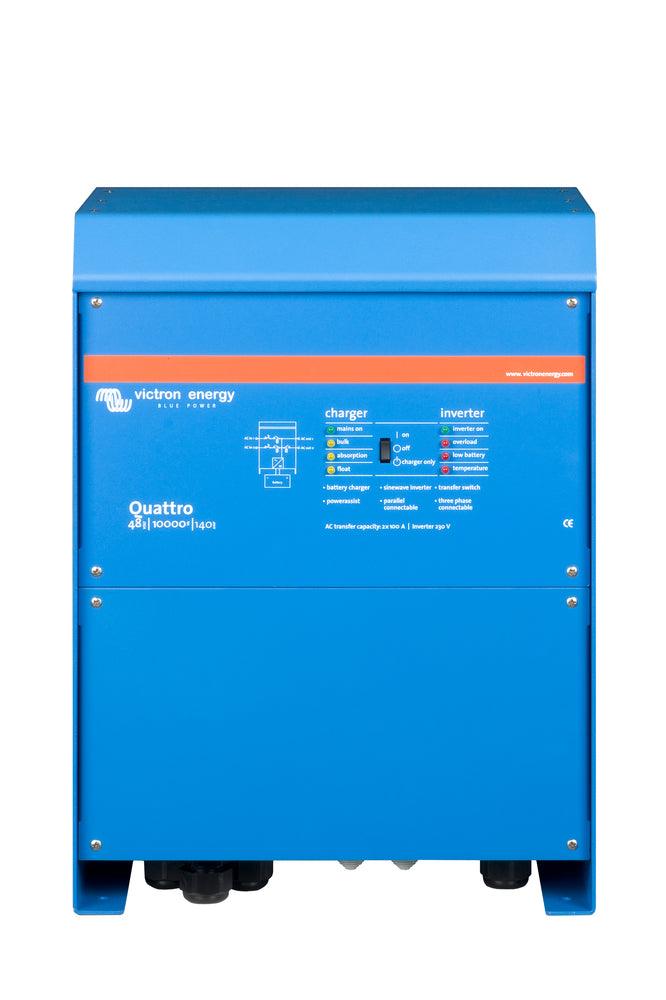 Victron Quattro 48/10000/140-100/100 230V Sine Wave Charger Inverter VE.Bus - Livestainable.co.za