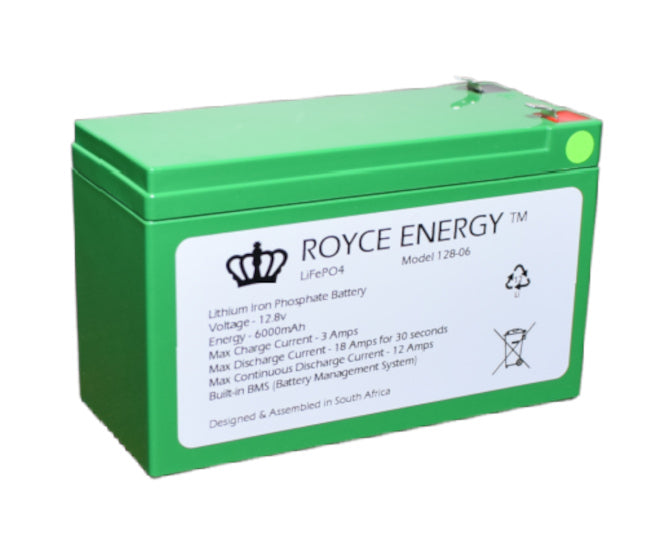 Lithium / Li Fe Po4 Battery 12 V8 8 Ah Li Fe Po4 128 08