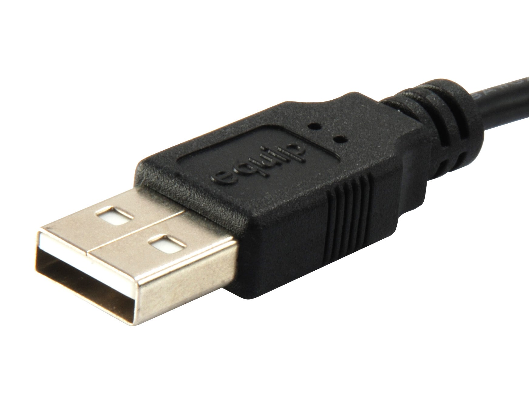Equip USB 2.0 Cable A/M to Micro B 1M Black for Data Transfer
