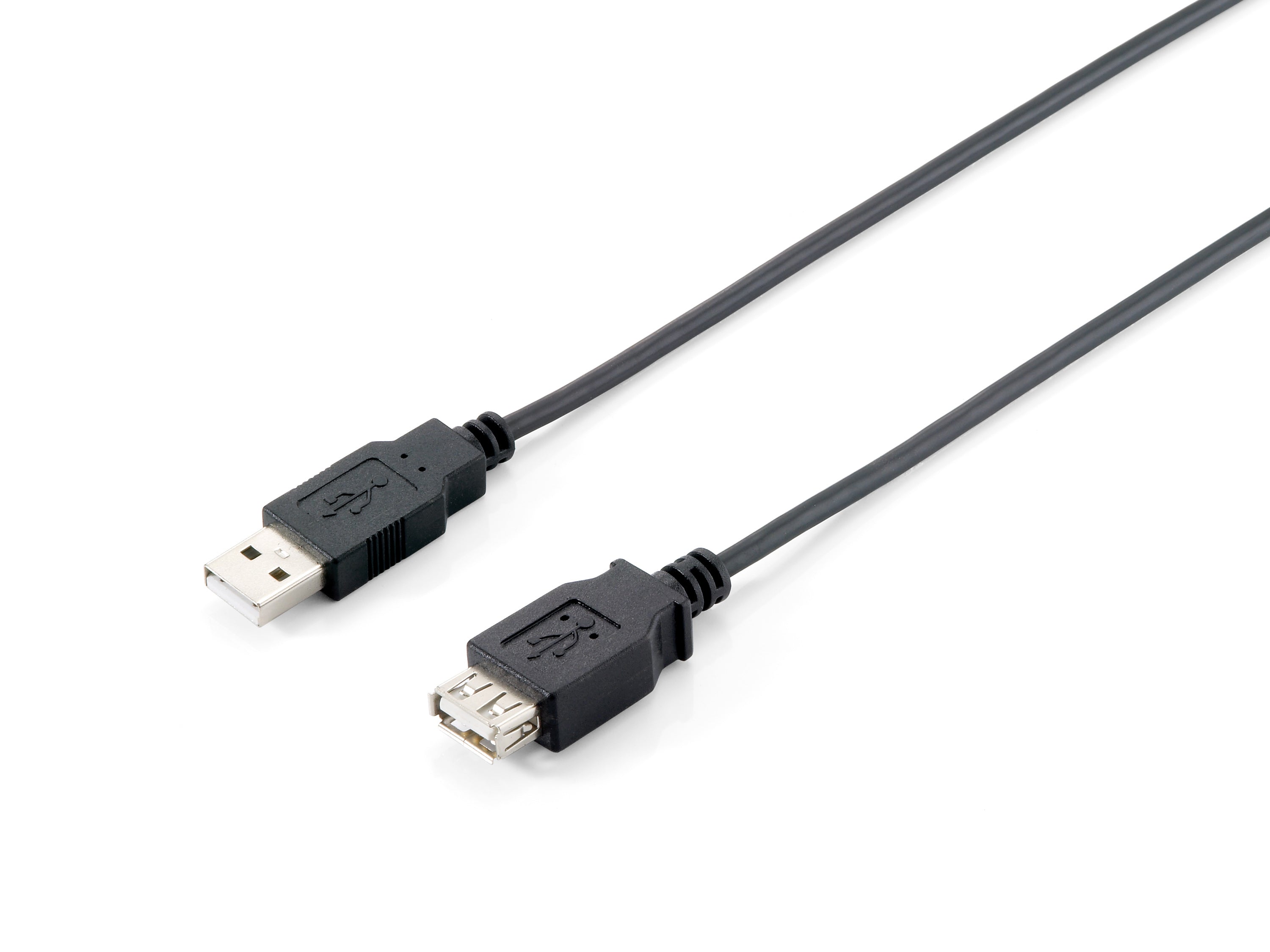 Equip USB 2.0 Extension Cable 5M Black A to A