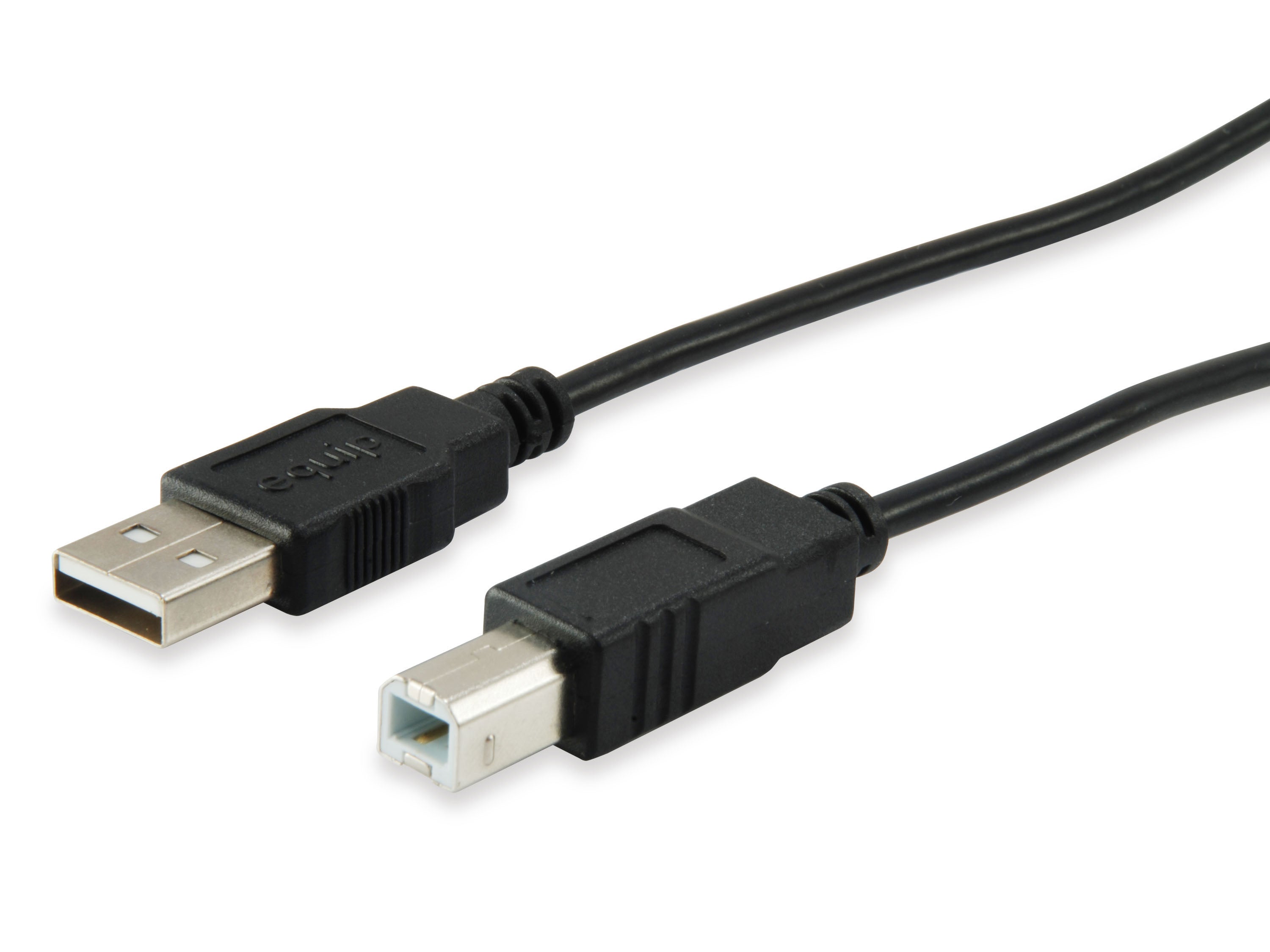 Equip USB 2.0 Printer Cable 3M Black Type A to B M/M