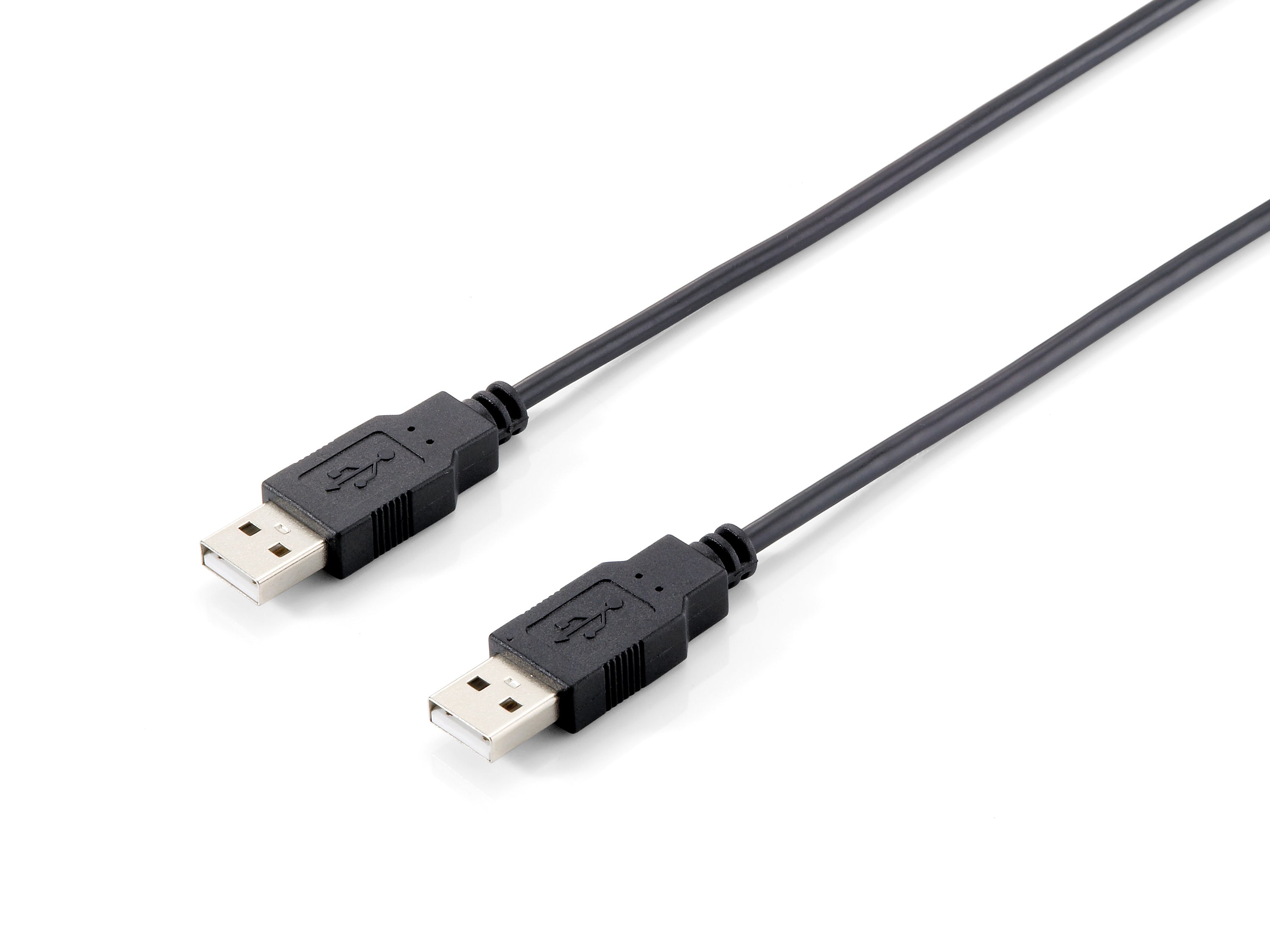 Equip USB 2.0 Cable M-M 3M Black - High-Speed Data Transfer