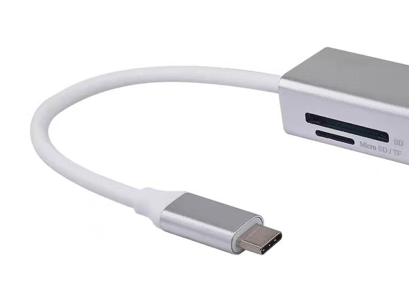 Equip USB-C 4-Port Hub Aluminum USB 3.2 Gen 1 for MacBook Chromebook