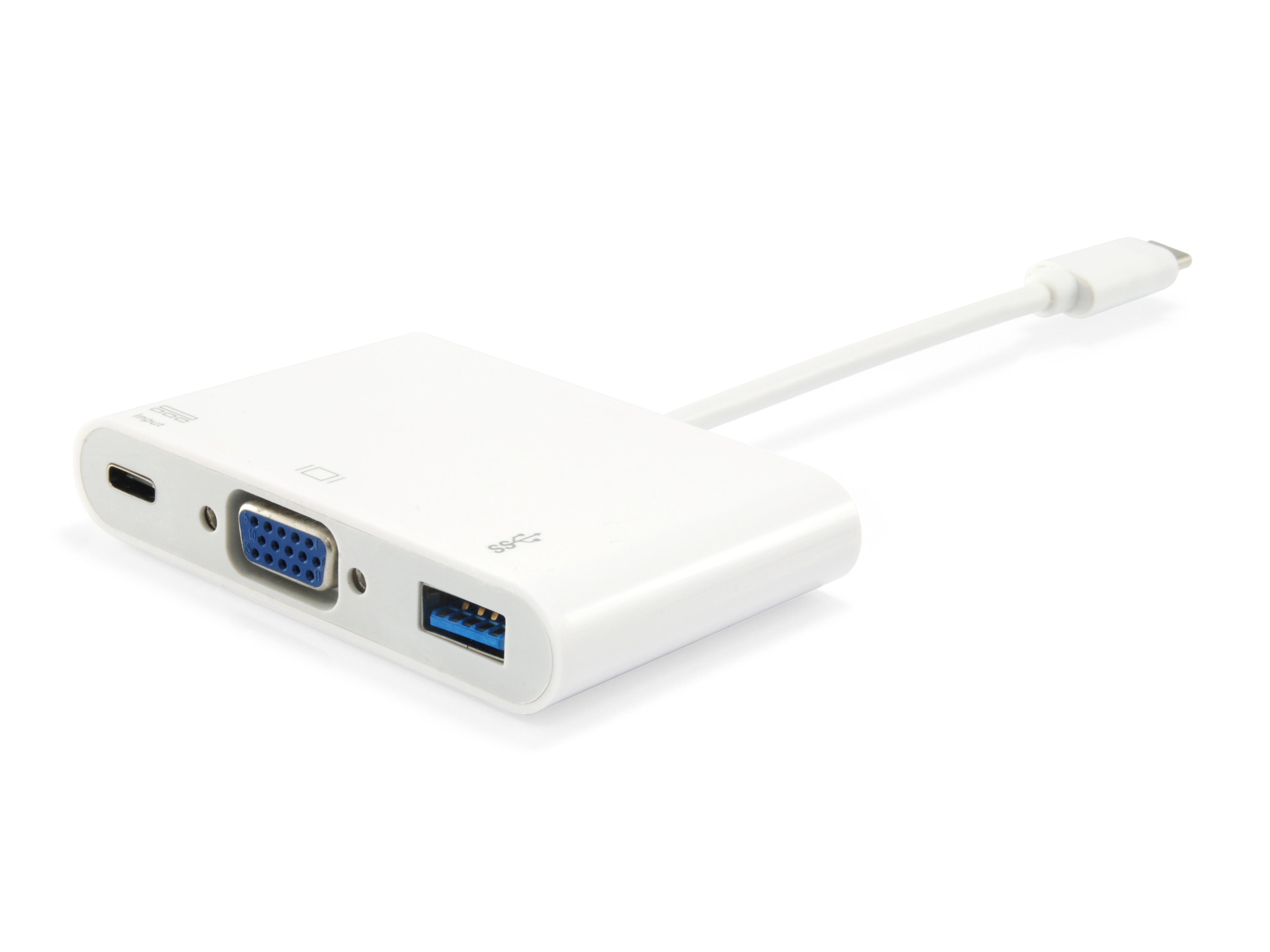 Equip USB-C to VGA Female Adapter with Power Delivery 60W