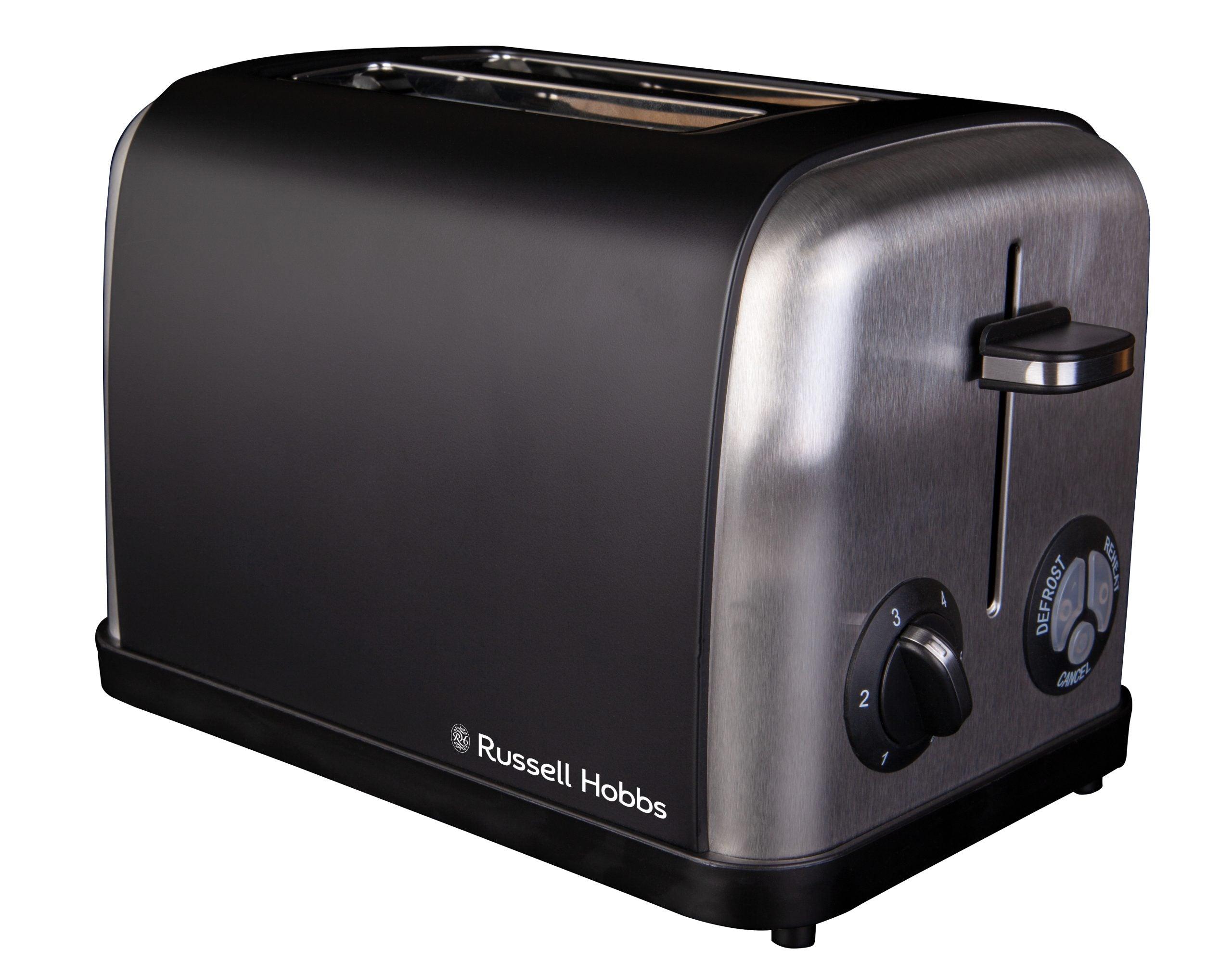 13975 Rh Black 2 Slice Toaster - Livestainable.co.za