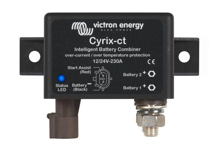 Victron Cyrix-ct 12/24V-230A Intelligent Battery Combiner - Livestainable.co.za