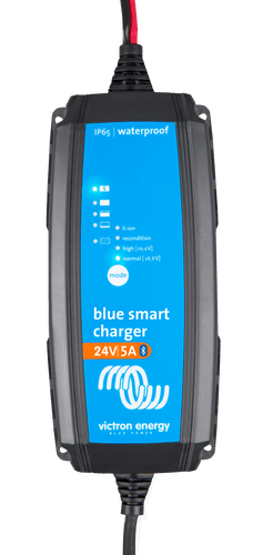 Victron Blue Smart IP65 Charger 24/5(1) 230V CEE 7/17 Retail - Livestainable.co.za