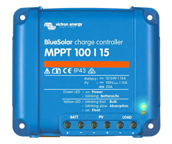 Victron BlueSolar MPPT 100/15 Retail Solar Charge Controller - Livestainable.co.za