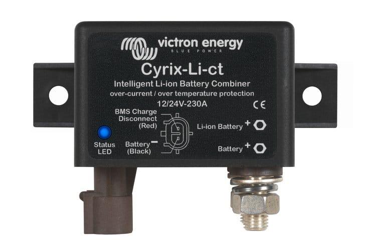 Victron Cyrix-Li-ct 12/24V-230A Intelligent Li-ion Battery Combiner - Livestainable.co.za