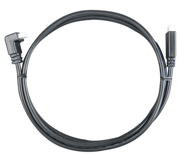 Victron VE.Direct Cable 1.8m One Side Right Angle - Livestainable.co.za