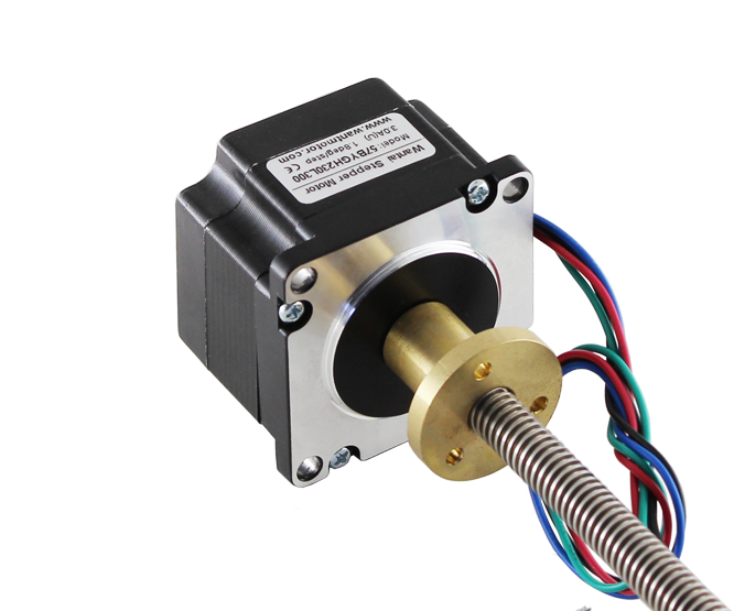 Stepper Motor Nema 23 57x57x..Mm W/300mm Acme Screw 57 Bygh230 L300