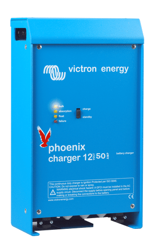 Victron Phoenix 12/50 (2+1) 120-240V Sine Wave Battery Charger - Livestainable.co.za