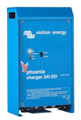 Victron Phoenix 24/25 (2+1) 120-240V Sine Wave Battery Charger - Livestainable.co.za