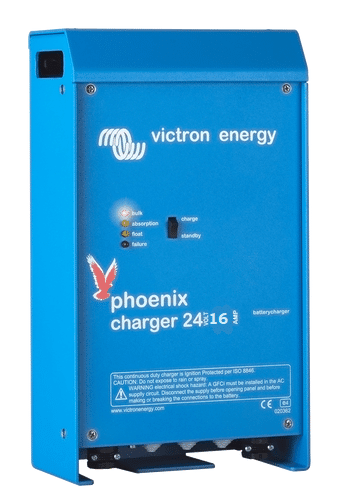 Victron Phoenix 24/16 (2+1) 120-240V Sine Wave Battery Charger - Livestainable.co.za