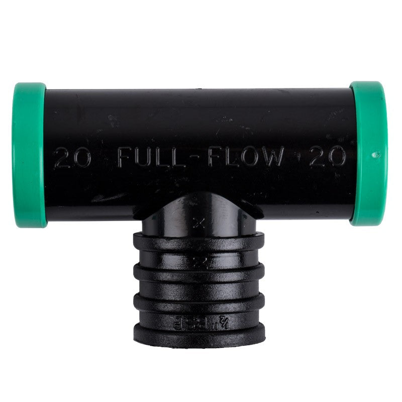 Full Flow Female Combination Tee 25 Mm X 1/2 In.
