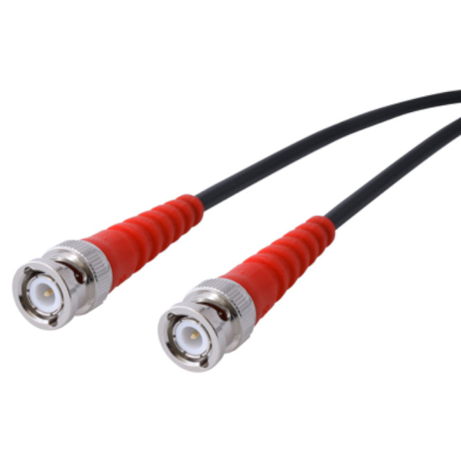 5 Mm 50 Ohms Coax Lead Bnc To Bnc Plug 1 M Red Rg58 1531 0661