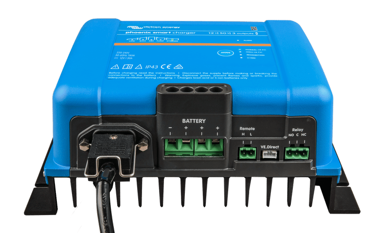 Victron Phoenix Smart IP43 12/50(3) 230V Battery Charger - Livestainable.co.za