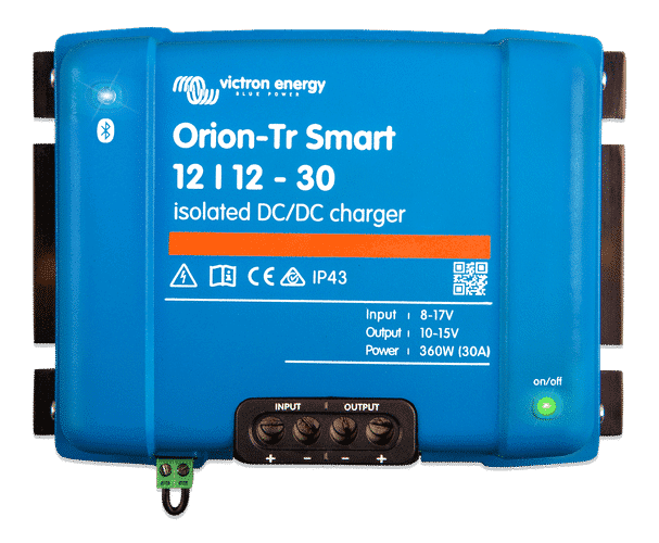 Victron Orion TR Smart 12/12-30A (360W) Isolated Dc/Dc Battery Charger - Livestainable.co.za