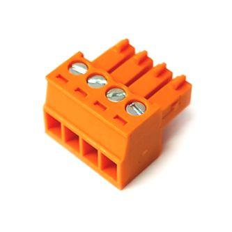 Socket Str 4 W Plug In 3.5mm Orange 15 Edgk 3.5 04 P 15 00 A(h) - Livestainable.co.za