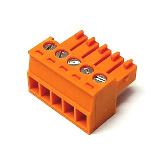 Socket Str 5 W Plug In 3.5mm Orange 15 Edgk 3.5 05 P 15 00 Ah