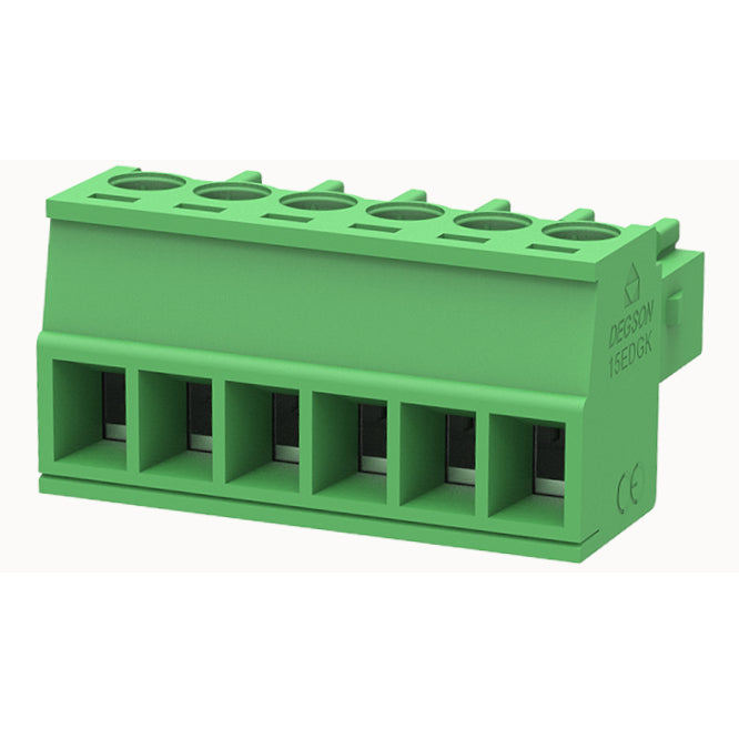 Socket Str In Line 06 Way P= 3.81 250 Vac 7 A 15 Edgk 3.81 06 P 14 00 Ah