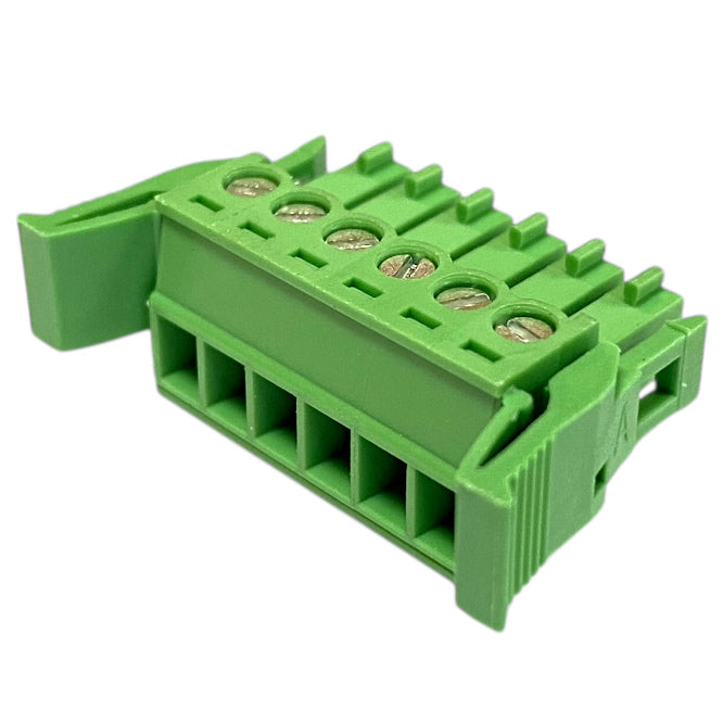 Terminal Block 6 W Plug In Press Green 15 Edgkg 3.5 06 P 14 2000 Z(h)