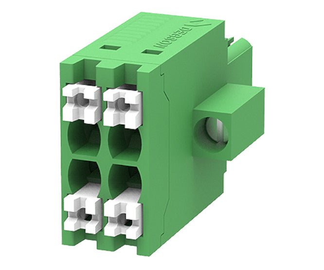 Terminal Block 4 W 2 Row 3.5 Plug In 15 Edgknhbm 3.5 04 P 14 00 Z(h)