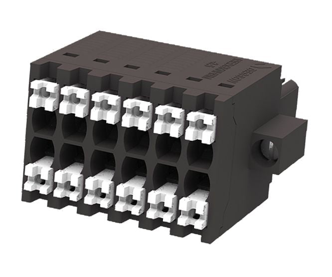 Terminal Block 12 W 2 Row P/M 3.5 Plug In 15 Edgknhbm 3.5 12 P 13 00 Ah