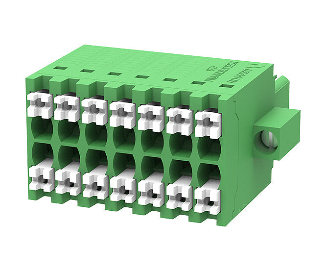 Terminal Block 14 W 2 Row 3.5 Plug In 15 Edgknhbm 3.5 14 P 14 00 Z(h)