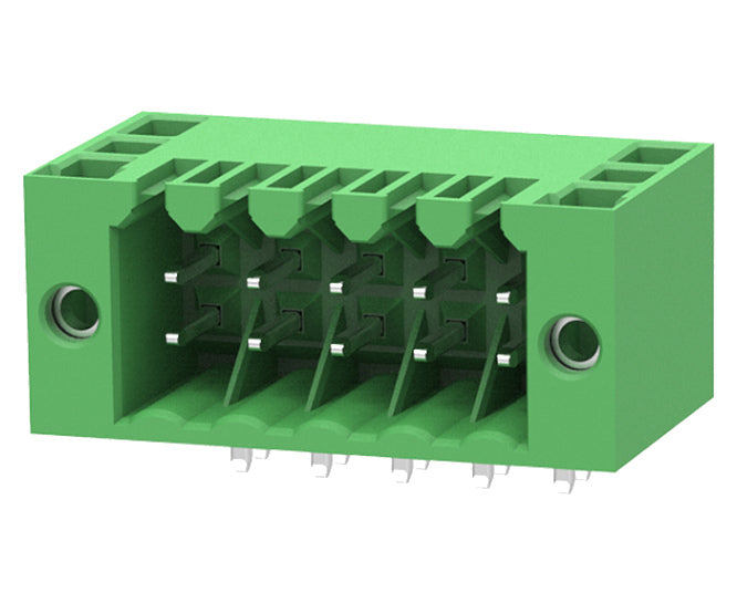 Terminal Block Plug In R/A Pcb 2 Row 10 W 3.5 Closed 15 Edgrhdm 3.5 10 P 14 00 Z(h)