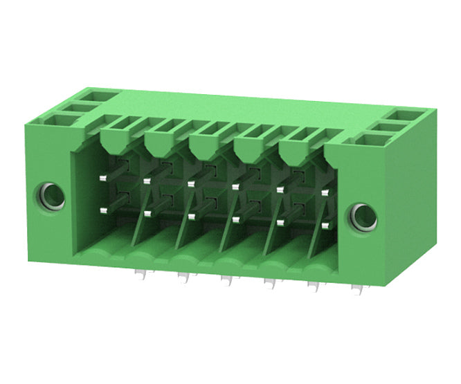 Terminal Block Plug In R/A Pcb 2 Row 14 W 3.5 Closed 15 Edgrhdm 3.5 14 P 14 00 Z(h)