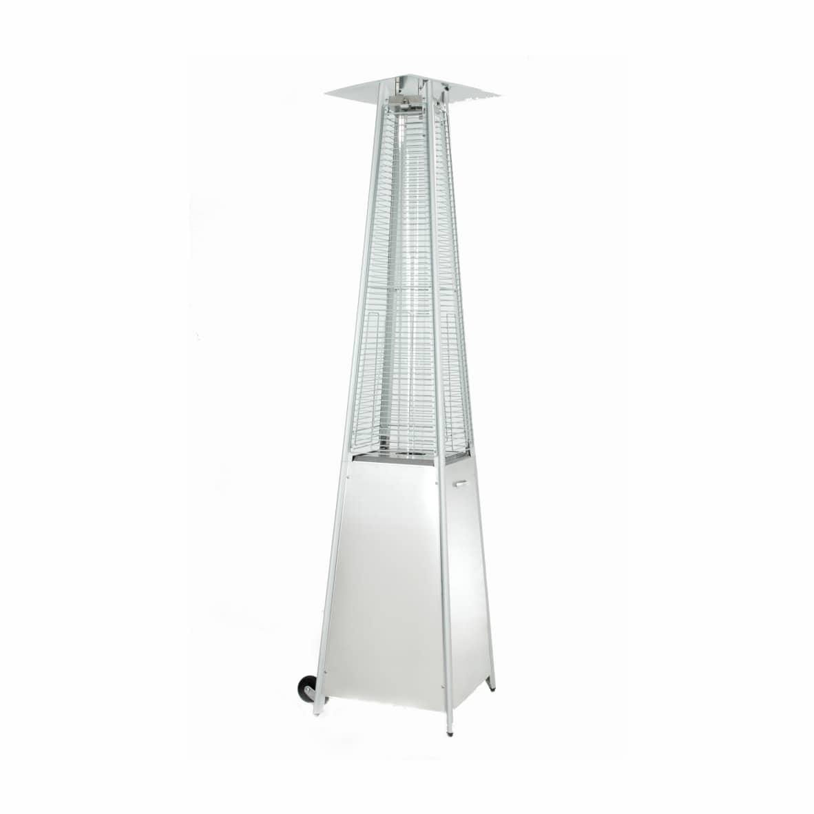 TOTAI GLASS TUBE PATIO HEATER- STAINLESS STEEL - Livestainable.co.za