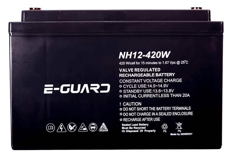 E-Guard 12V/110Ah UPS-AGM Battery - Livestainable.co.za