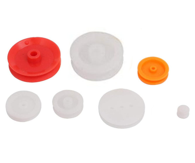 Assortment Of Plastic Pulleys 7pcs 170145