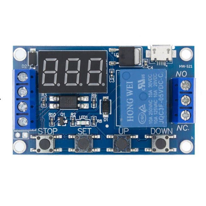 Multi Function Timer 6 30 Vdc 0.1s 999m In. Xy J02