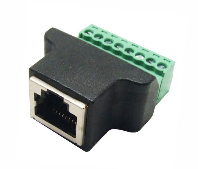 Rj45 Socket Breakout Adapter 170393 - Livestainable.co.za