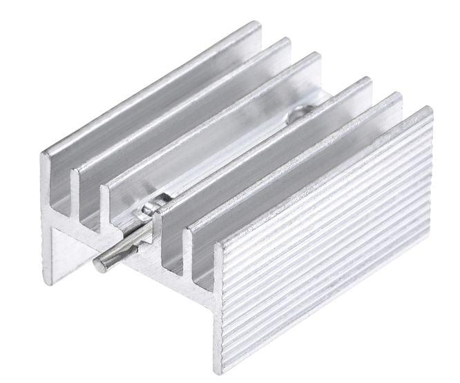 Heatsink To220 15x10x25 W/Pin 6063 ... Natural - Livestainable.co.za