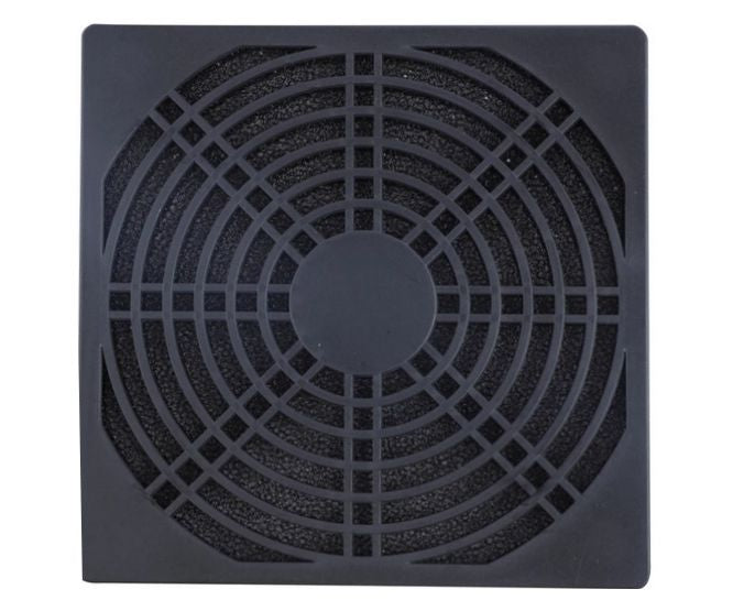 Plastic Filter Finger/Fan Guard Black 120mm Debulk 180336