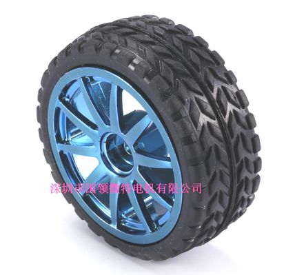 65mm Hard Rubber Wheel & Mag Only W=27mm 180598