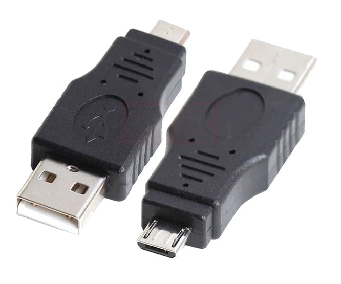 Usb A To Usb Micro Adapter / Converter With Covers 180638