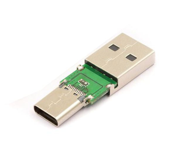 Conv Usb A Plug To Type C Socket 3.0 No Cover 180644