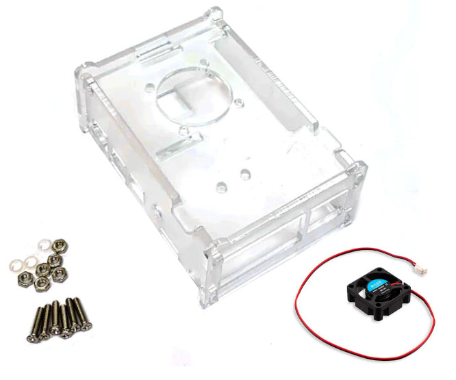 Clear Enclosure Only For Raspberry Pi 3 B 100x50x80mm 181485