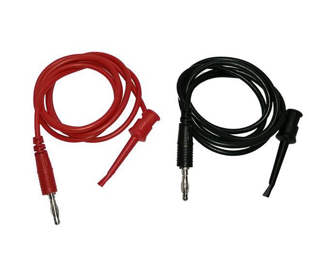 Ic Test Lead Clip To Clip Set Red & Black 1 M 190135 - Livestainable.co.za