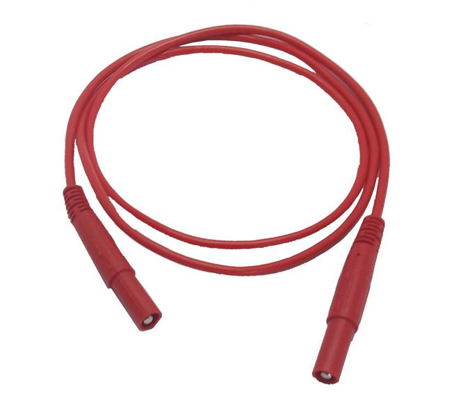 Test Lead Banana Plug Plug Shrouded 1 M Red 190571