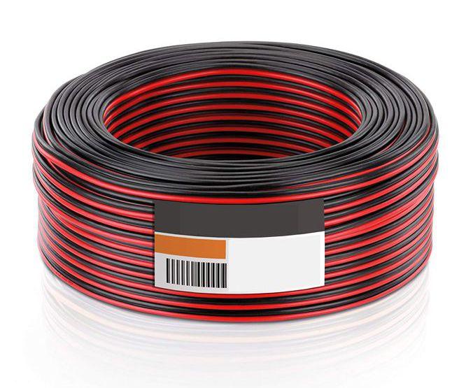 0.3mm Twin Flex Black & Red 200m/Roll Rvb2*0.3 - Livestainable.co.za