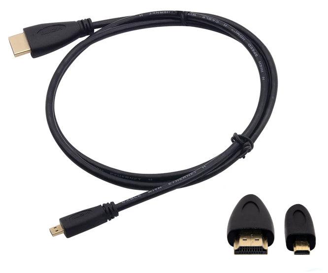 Micro Hdmi To Hdmi Hd Data Cable 1m 19700204 - Livestainable.co.za