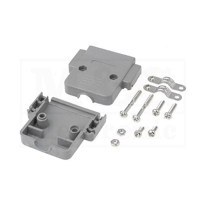 19 Way Plastic D Sub Grey Cover 19 Dcg