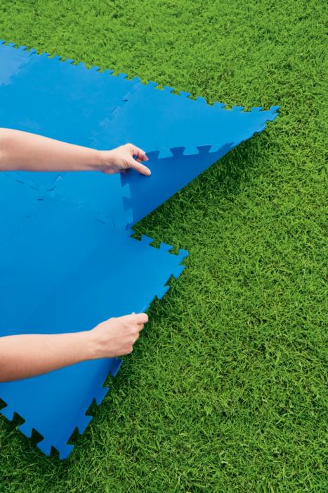 Bestway 50 X 50cm Pool Floor Protector (Set Of 9 Mats)