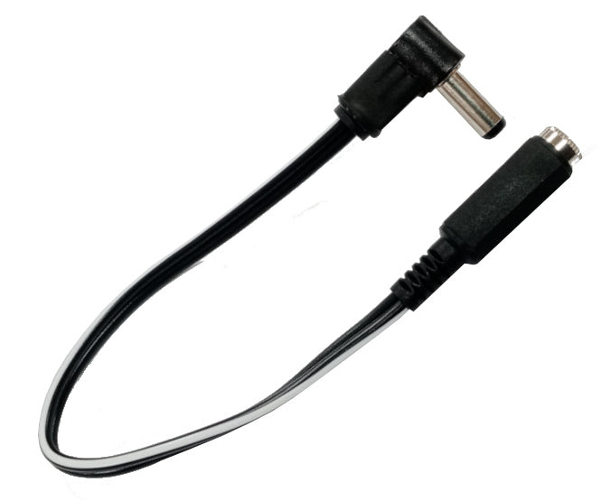 200mm Lead 2.1 Dc Plug 2.5 R/A Dc Socket Tba